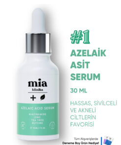 mia klinika Sivilceli Ve Hassas Ciltlere Uygun Azelaik Asit Serumu