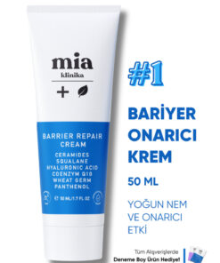 mia klinika Bariyer Güçlendirici Onarıcı Canlandırıcı Ve Nemlendirici Krem