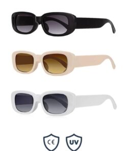 Kinary Uv400 Korumalı Unisex Güneş Gözlüğü 3'lü Fırsat Seti 1047
