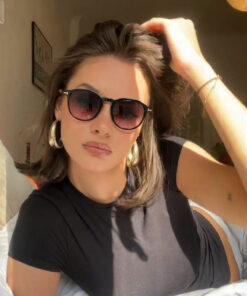 LOOKUP GÜNEŞ GÖZLÜĞÜ UV400 KORUMALI UNİSEX YENİ SEZON VİNTAGE KILIF VE SİLME BEZİ HEDİYELİ POLİCARBON CAM