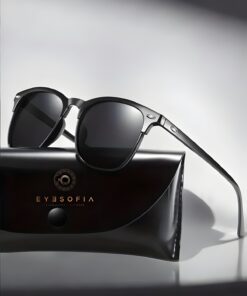 Eyesofia Saint Unisex Siyah Güneş Gözlüğü