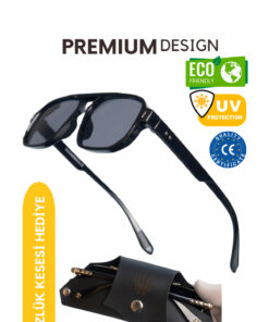 WATCHOFROYAL Royal Eyewear Re1009 Siyah Güneş Gözlüğü