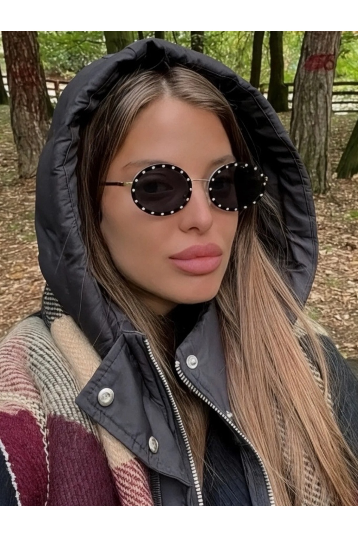 Byc polo CP134 SİYAH TAŞLI YENİ MODEL ZARİF ŞIK GÜNEŞ GÖZLÜGÜ...