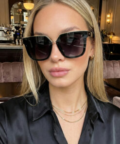 Eyesofia Doah Unisex Siyah Lüx Güneş Gözlüğü