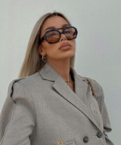 Alternative view of Eyesofia Wuhle Leopar Nude Kahverengi Unisex Güneş Gözlüğü