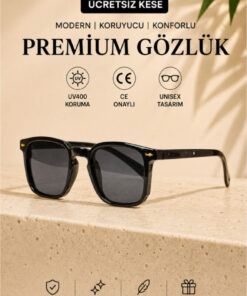WATCHOFROYAL LORRAINE SİYAH UNISEX GÜNEŞ GÖZLÜĞÜ