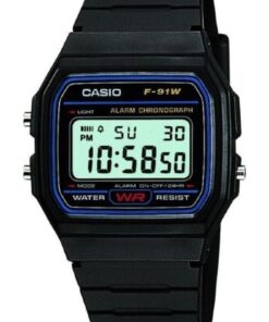 Casio F-91W-1DG ERKEK KOL SAATİ ( 2 Yıl Türkiye Tek Distribütörü Ersa Saat Garantilidir)