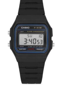 Alternative view of Casio F-91W-1DG ERKEK KOL SAATİ ( 2 Yıl Türkiye Tek Distribütörü Ersa Saat Garantilidir)