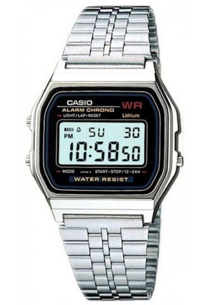 Casio A159WA-N1DF Unisex KOL SAATİ ( 2 Yıl Türkiye Tek Distribütörü Ersa Saat Garantilidir) - Görsel 2