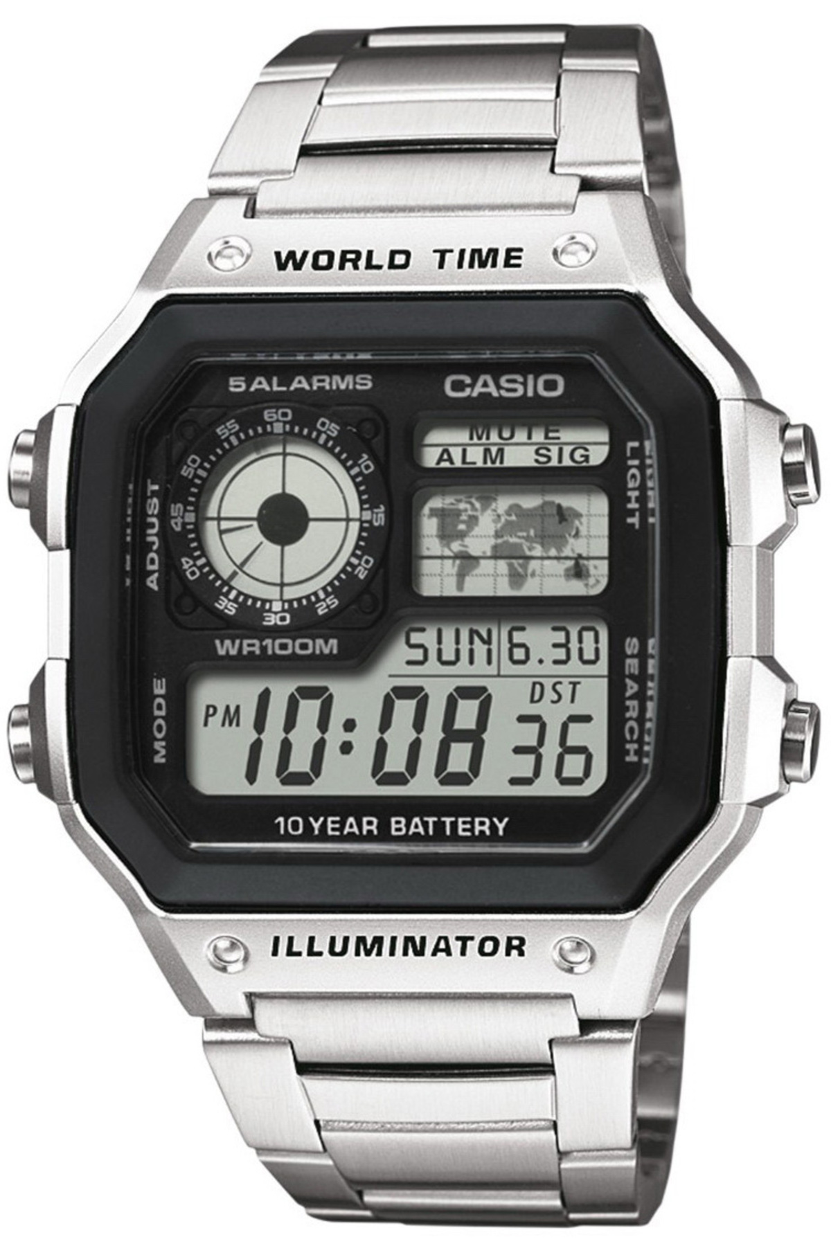 Casio Ae-1200whd-1avdf Erkek Kol Saati ( 2 Yıl Türkiye Tek Distribütörü Ersa Saat Garantilidir)