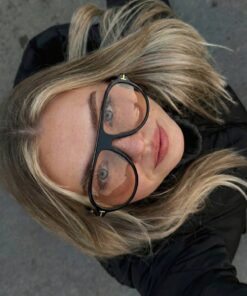 REN EYEWEAR Sepia Air Unisex Siyah Çerçeve Nude camlı Pilot Güneş Gözlüğü | UV400 Koruma