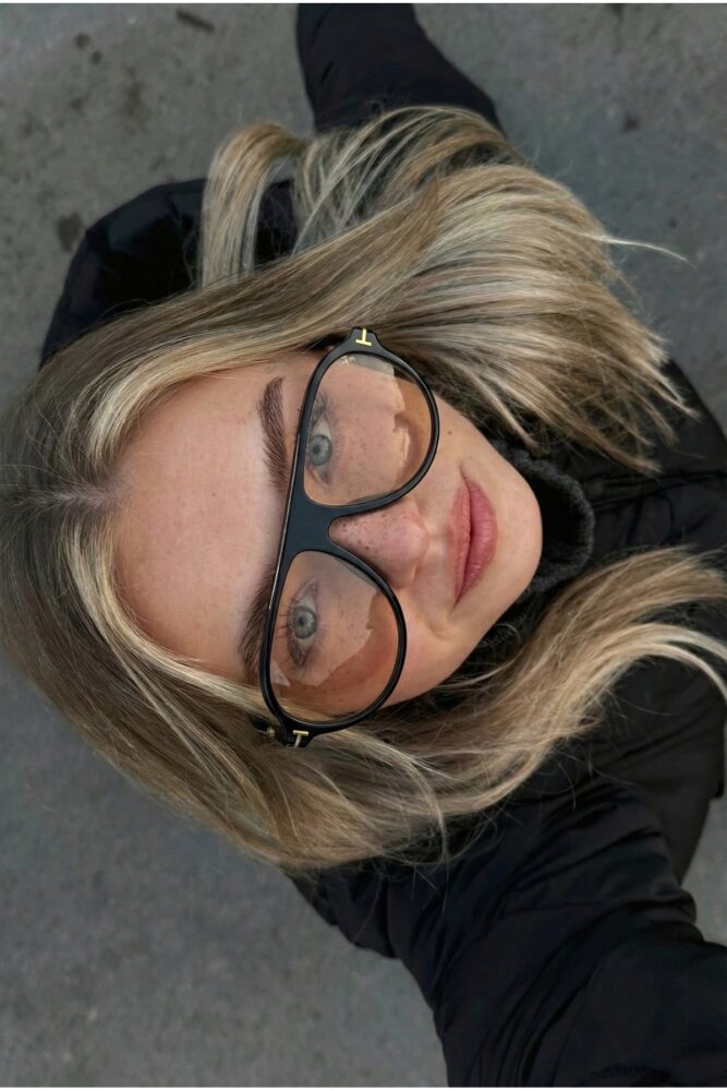 REN EYEWEAR Sepia Air Unisex Siyah Çerçeve Nude camlı Pilot Güneş Gözlüğü | UV400 Koruma
