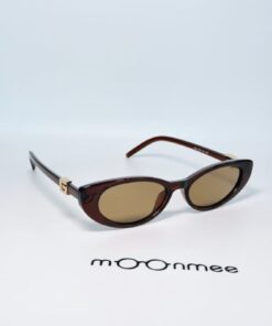 Alternative view of MOONMEE GUXXE Kadın / Kız Cat Eye kahve Güneş Gözlüğü