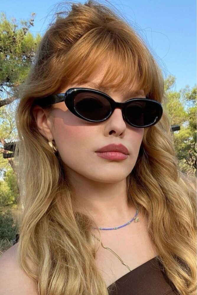 REN EYEWEAR Cat Eye Vintage Model Oval Güneş Gözlüğü Retro / Coolandbetter - Görsel 3