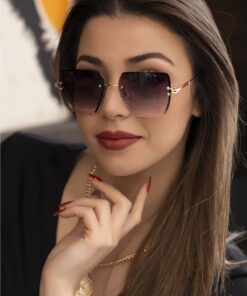 Zzla Avenas Kare Kristal Kesim Kadın Güneş Gözlüğü