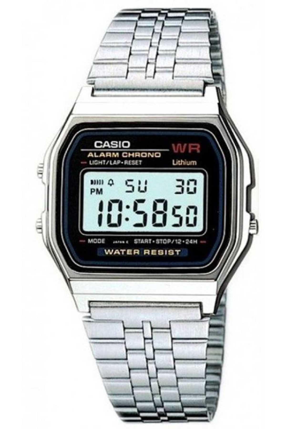 Casio A159W-N1DF RETRO ERKEK KOL SAATİ - Görsel 3