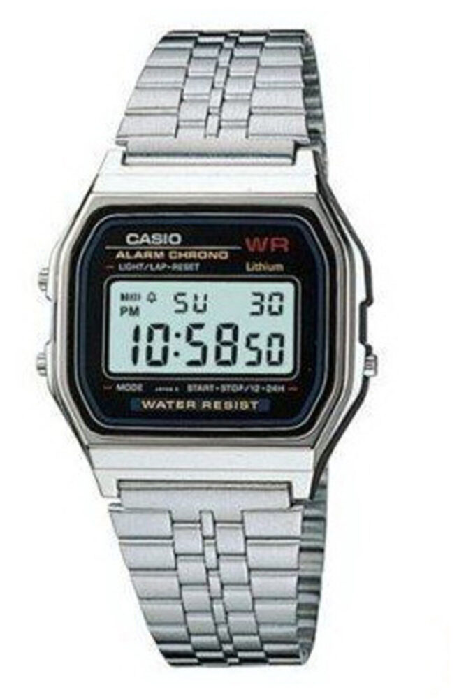 Casio A159W-N1DF RETRO ERKEK KOL SAATİ - Görsel 2