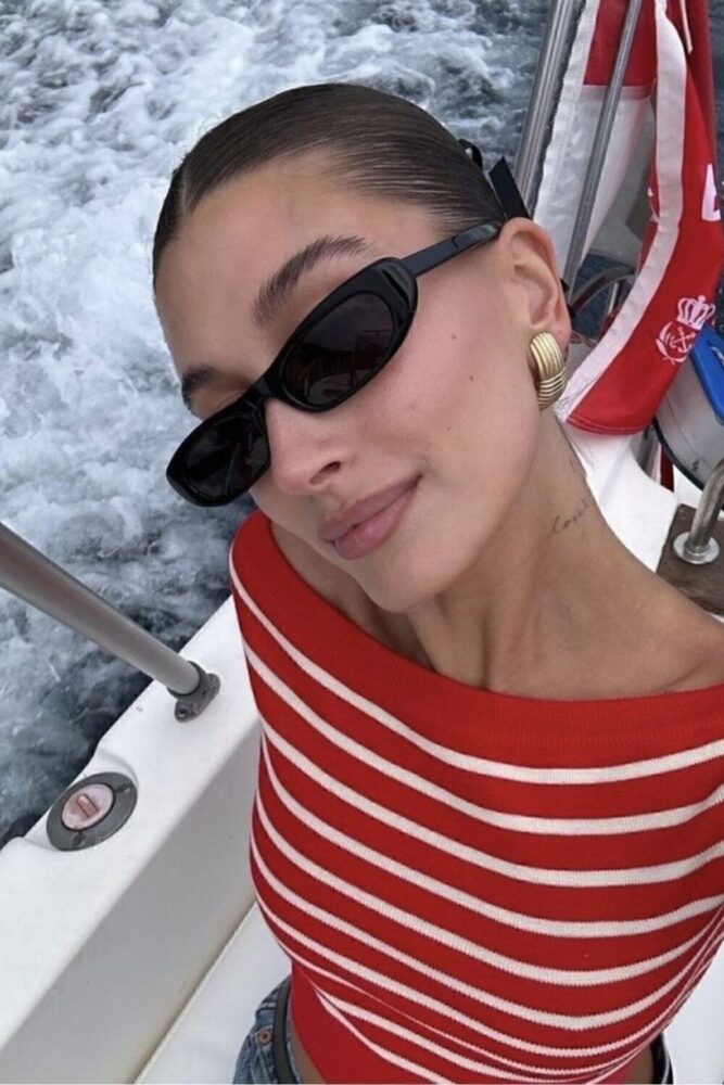 REN EYEWEAR Loren Slim Tasarım Ince Siyah Güneş Gözlüğü Popüler