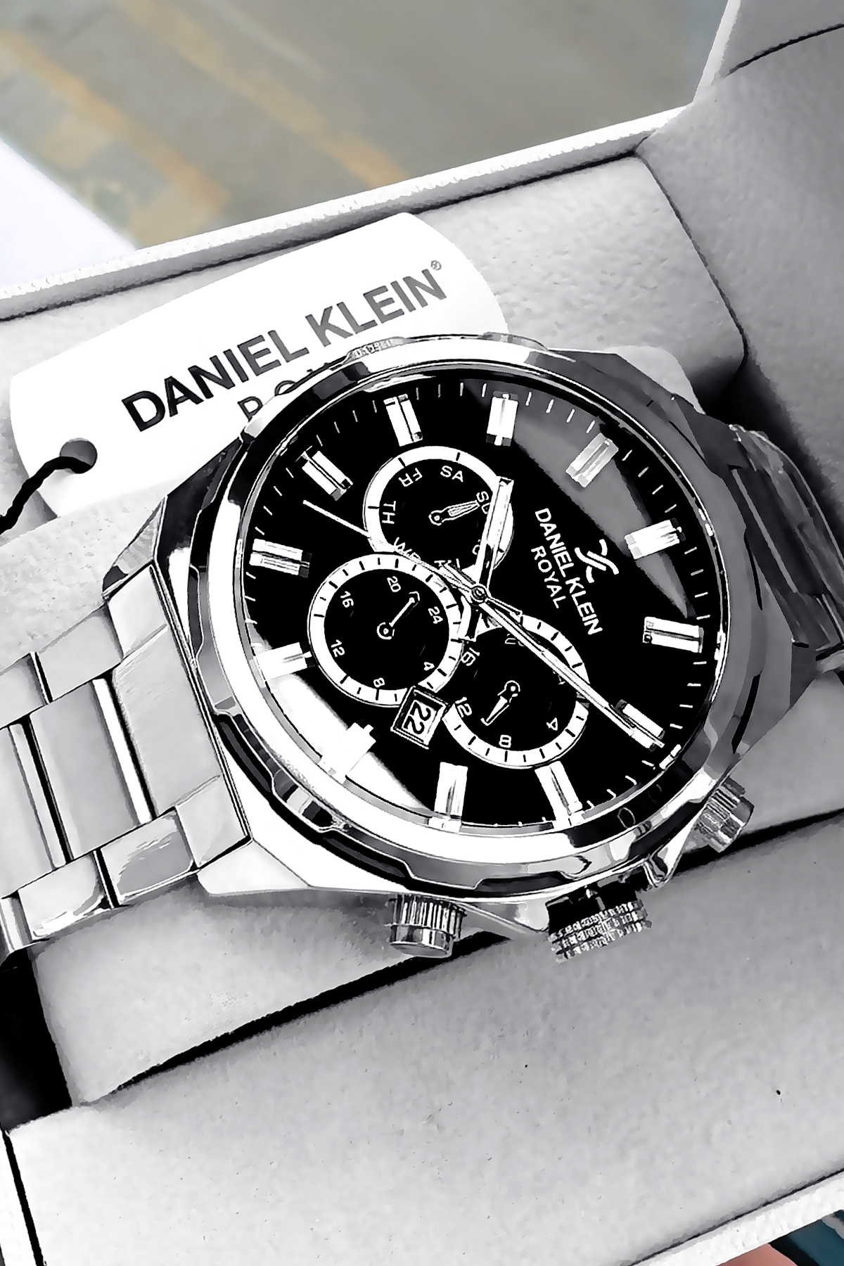 Daniel Klein Erkek Kol Saati Su Geçirmez Çelik Kordon Dke2005c3