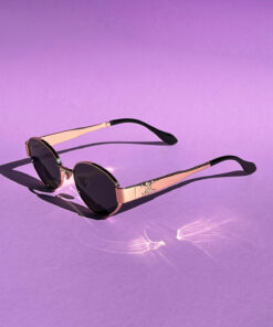 BRILLIAEYEWEAR Nadia Metal Tasarım Güneş Gözlüğü Uv-400 Korumalı Cam