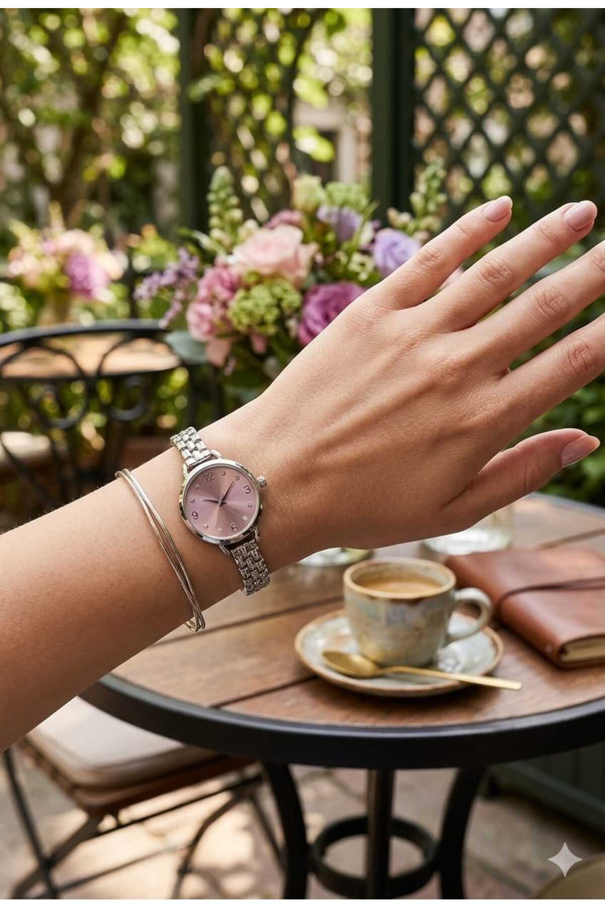 Newera Watch Metal Kordon Minimal Klasik Kadın Kol Saati