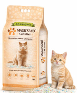 Magic Sand Ultra Topaklanan Gökkuşağı Bentonit Kedi Kumu 10 Litre