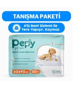PEPY 60x90 Hijyenik Tuvalet Eğitim Pedi 30'lu 1 Paket 30 Adet