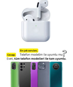 Alternative view of Abbruch Pro 5 Ios Android Uyumlu Dokunmatik Bluetooth Kulaklık 8d Stereo Hd Ses
