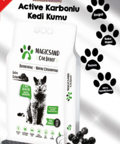 Magic Sand Cat Litter Aktif Karbon Kedi Kumu 20 Lt