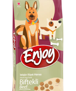 Enjoy Biftekli Yetişkin Köpek Maması 15 Kg