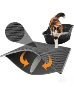 Zerabey Elekli Kedi Tuvalet Önü Paspası Kedi Kumu Paspası