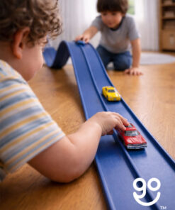 Go Toys Go Track Mavi Renk Esnek Yarış-Aksiyon Pisti 4.5 Mt - Flex track