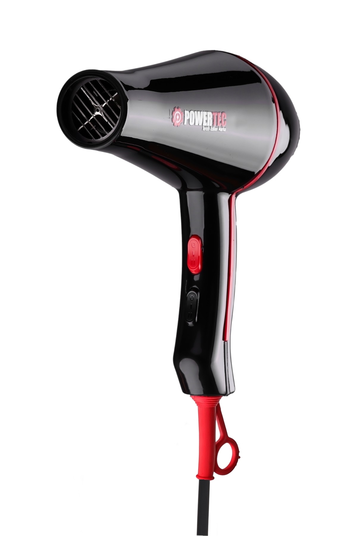 Powertec TR-601 (2500 W) Turbo Professional Series Fön Makinesi & Saç Kurutma 2.7m Uzun Kablolu Yeni Versiyon - Görsel 3