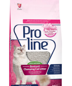 Proline Bebek Pudrası Kokulu Bentonit Kedi Kumu 20 Lt