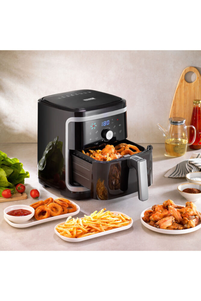 Schafer Thermochef XL Airfryer/Sıcak Hava Fritözü-Siyah