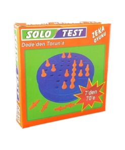 Solo Test Zeka Oyunu Oyuncağı