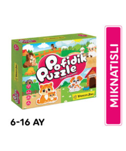 yükselen zeka 6-16 Ay İlk Pofidik Magnet Puzzle - Çiftlik Hayvanları