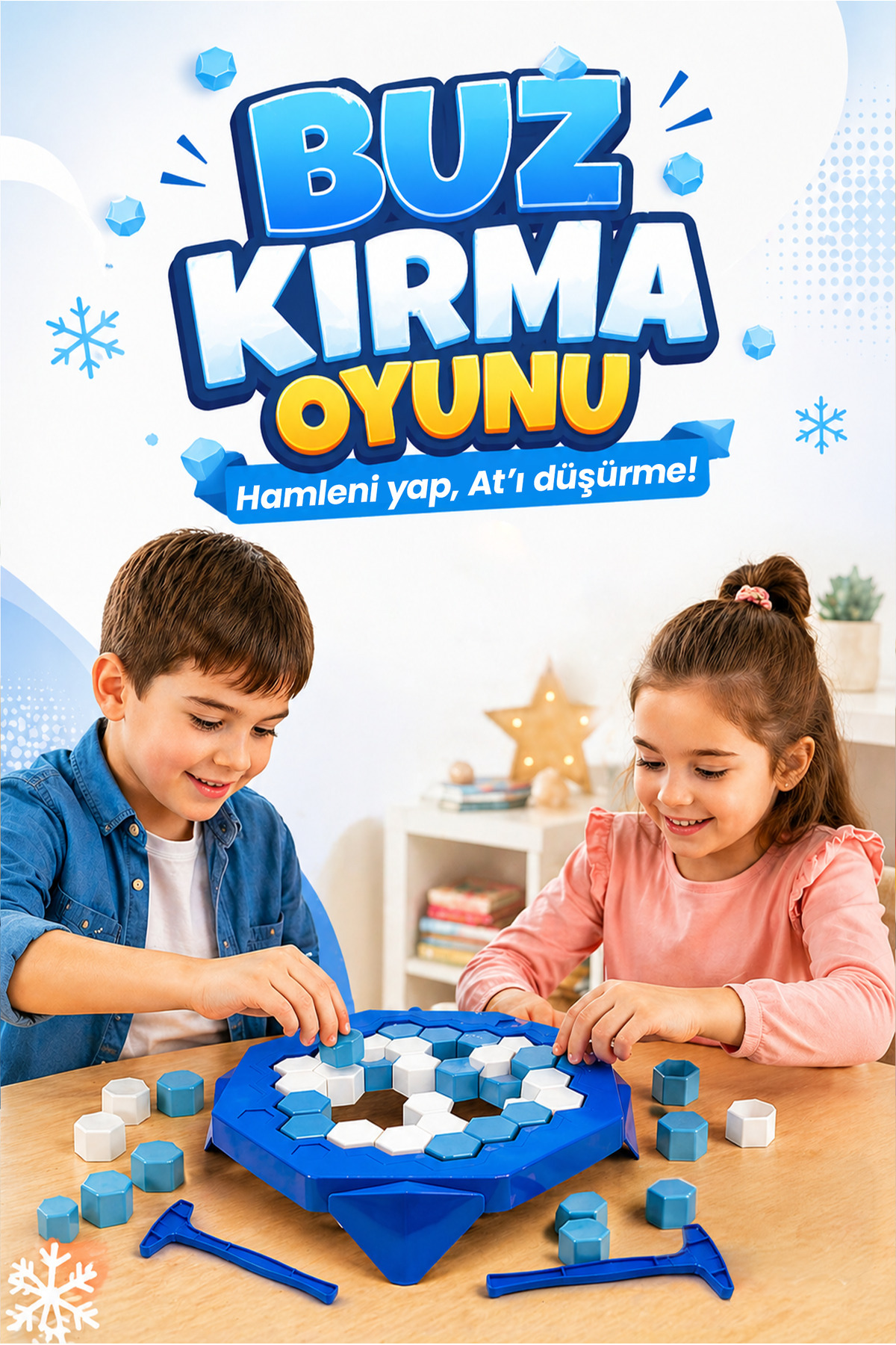 M&H Heroes Buz Kırma Oyunu Buz Küpü Poşetli 0 Orijinal - Eğitici Öğretici Eğlenceli Çocuk Oyuncak