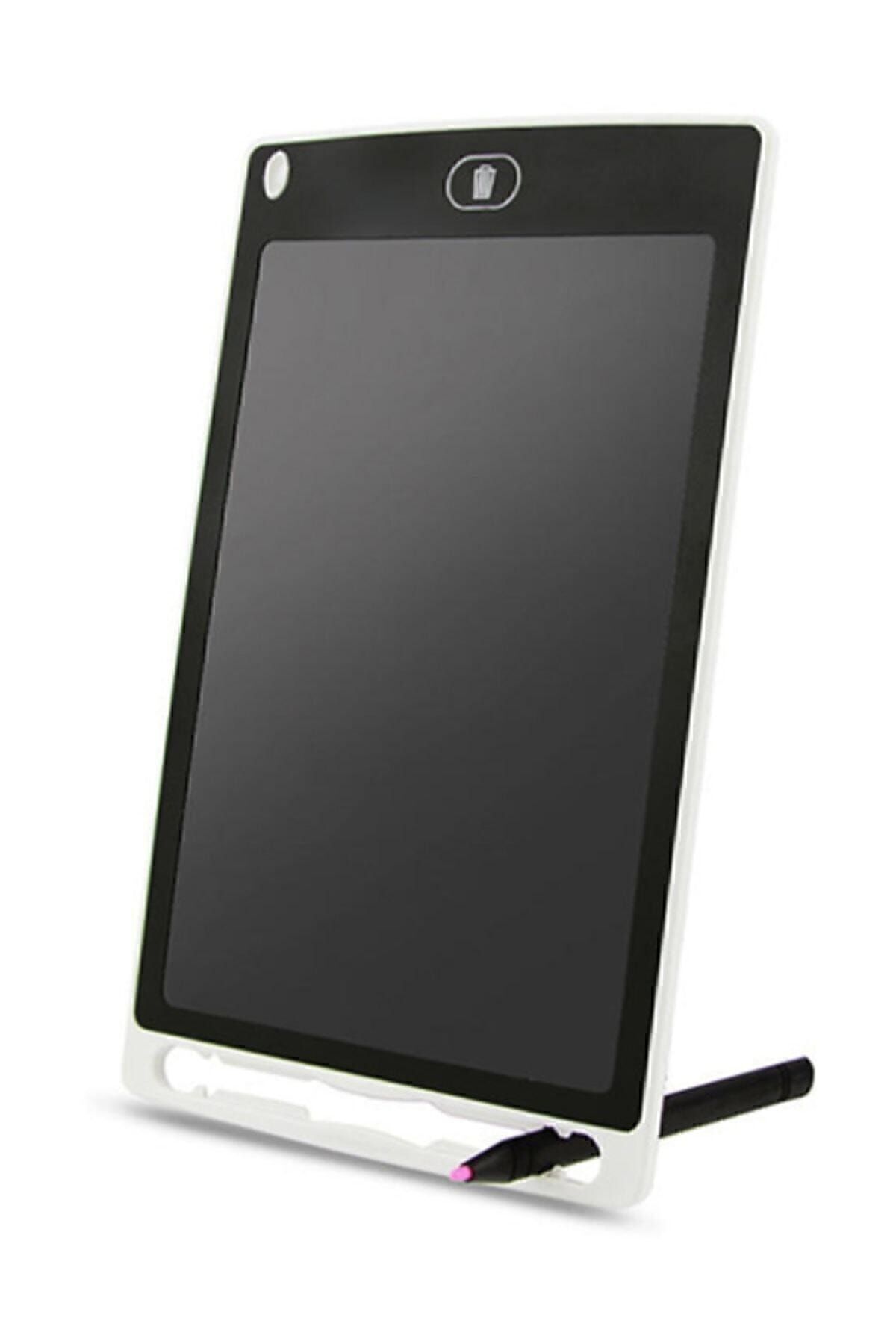 Genel Markalar Beyaz 8.5 Inç Lcd Grafik Not Yazma Ve Çizim Tableti Beyaz