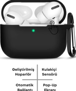 Favors Pro Ios Android Uyumlu Yeni Nesil Wireless Charge Bluetooth Kulaklık Kılıf Hediyeli - Görsel 3