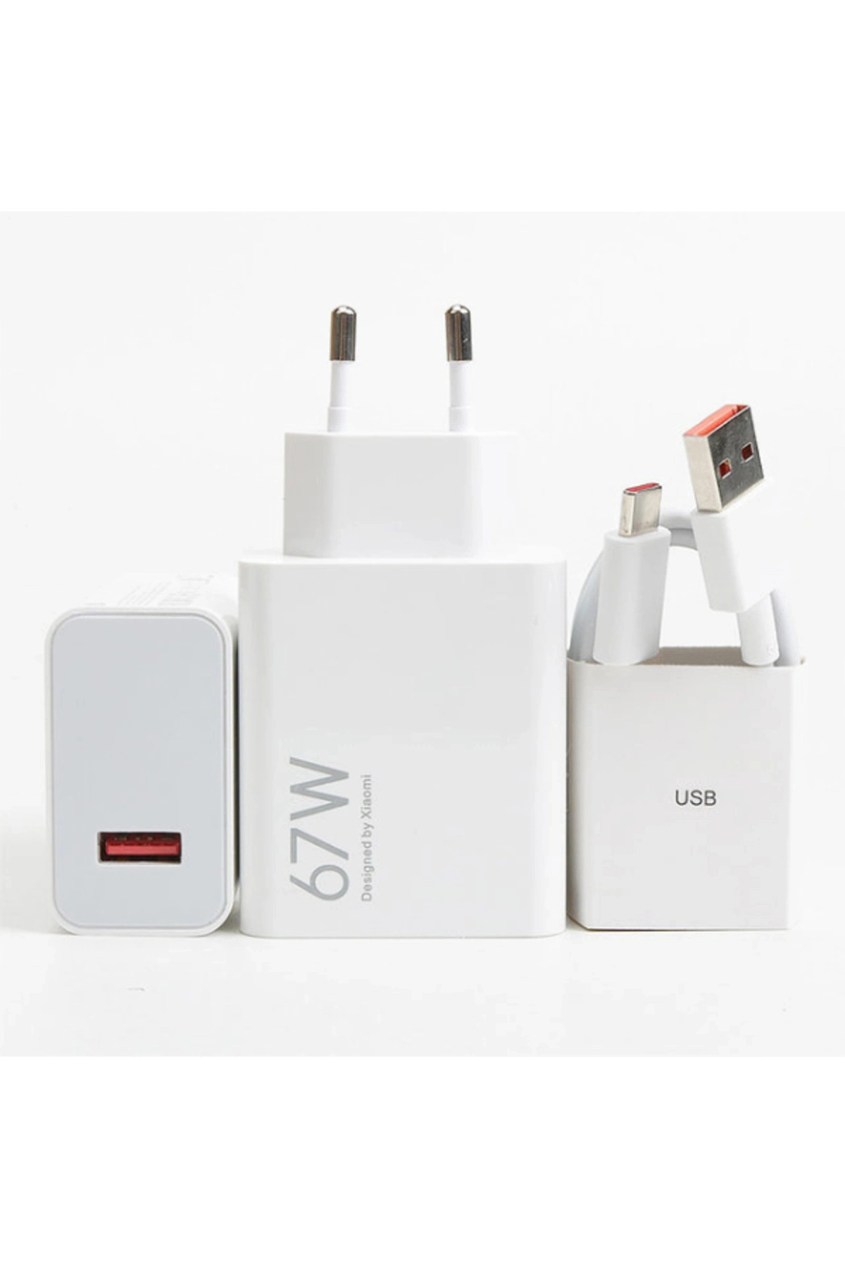 TNP TECH XIaomI Redmi Note 9 10 11 12 13 Pro Uyumlu 67 Watt Hızlı Turbo Şarj Seti Kafa Kablo - Görsel 3