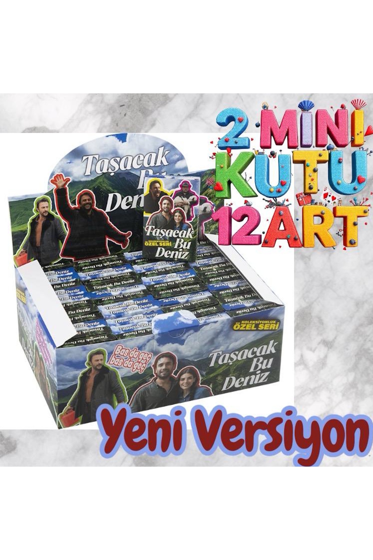 MyClean Taşacak Bu Deniz Koleksiyon Kartları | 2 Mini Kutu Kart | Koleksiyon Kart Oyunu