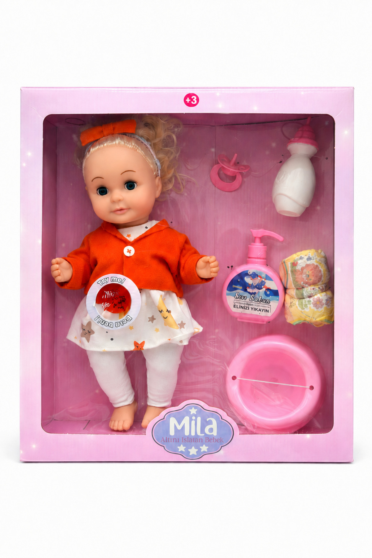 Toyx Altını Islatan Ve Konuşan 35 Cm Et Bebek