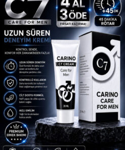 Carino E Bella Carino C7 Care For Men Cream 20 ML – Uzun Süren Deneyim Kremi