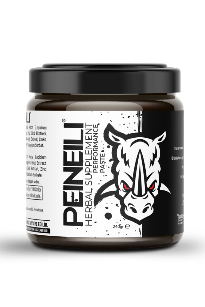 PEINEILI Ginseng, Maca Extract, Tongkat Ali, Çakşır Otu, Panax Içeren Kuvvet Bitkisel Karışımlı Macunu 240 gr