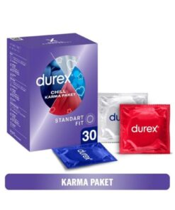 Durex Chill 30'lu Karma Paket Prezervatif Ekstra Avantaj Paketi