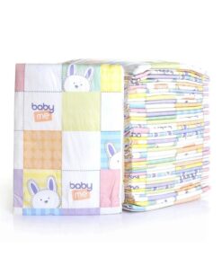 Baby Me Baby Me Pofuduk Alt Değiştirme Örtüsü 60x60 Cm 10 Adet