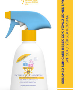 Sebamed Bebek Güneş Spreyi SPF 50+ 200 ml UVA Korumalı UVB Filtreli Koruyucu Yüksek Koruma Hassas
