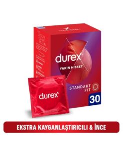 Durex Yakın Hisset 30'lu İnce Prezervatif