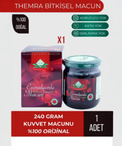 Themra Bal Ginsengli Bitkisel Karışımlı Mesir Epimedyümlü1 Kuvvet Macun 1X240 Gr